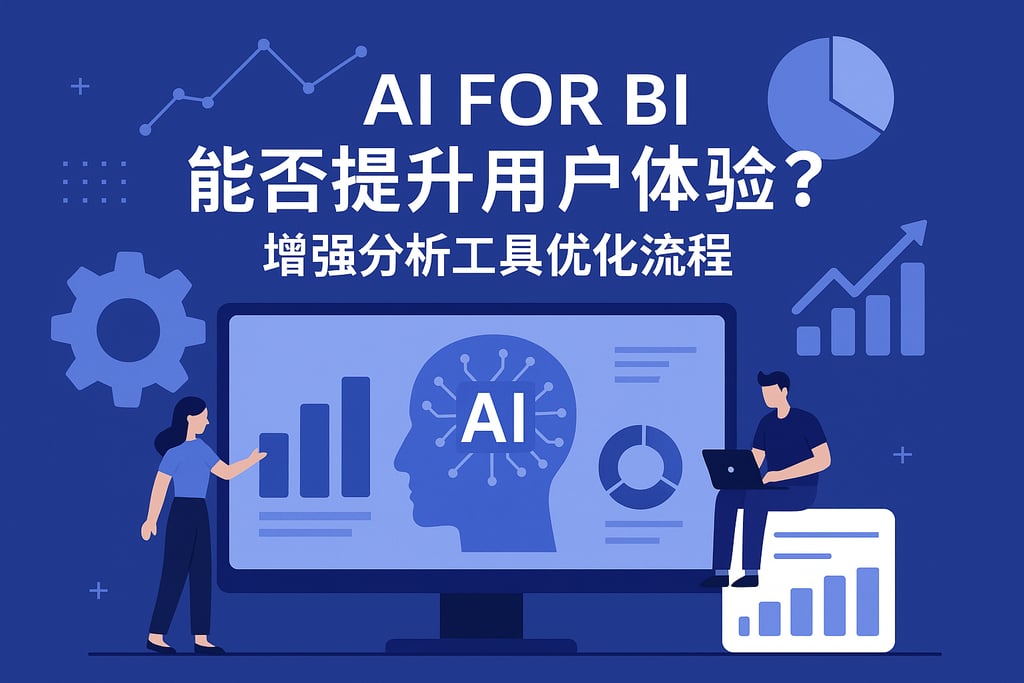 AI For BI能否提升用户体验？增强分析工具优化流程
